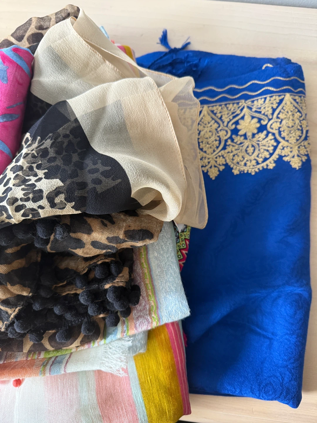 Bundle of Assorted Scarves 9 pieces