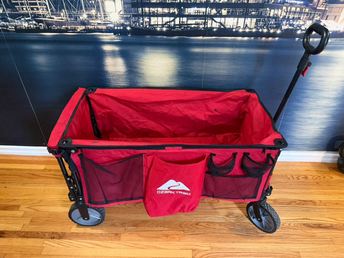 Ozark Trail Red Folding Wagon