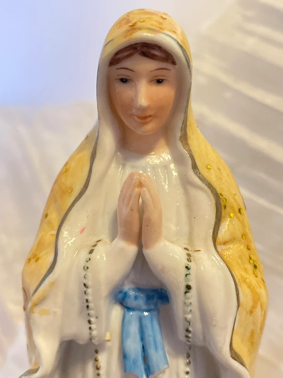 Vintage Virgin Mary Music Box Figurine - photo 4