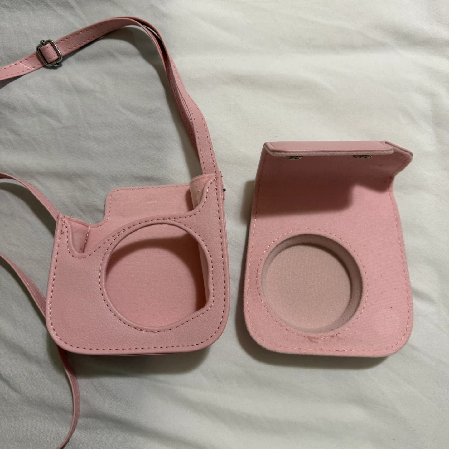 Pink Instax Camera Case with Strap - photo 3