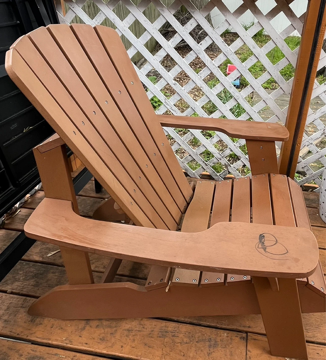 Lifetime Adirondack Chair - Brown - photo 3