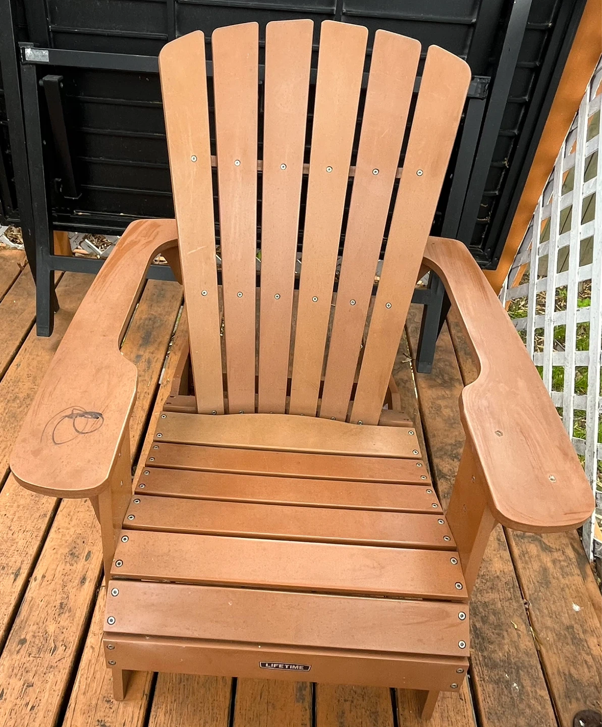 Lifetime Adirondack Chair - Brown - photo 2