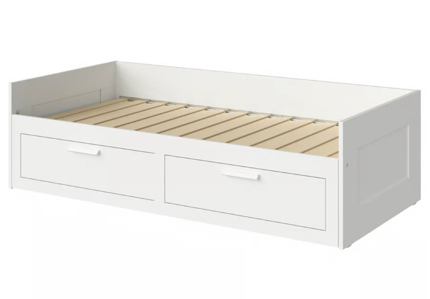 White Daybed with Storage Drawers