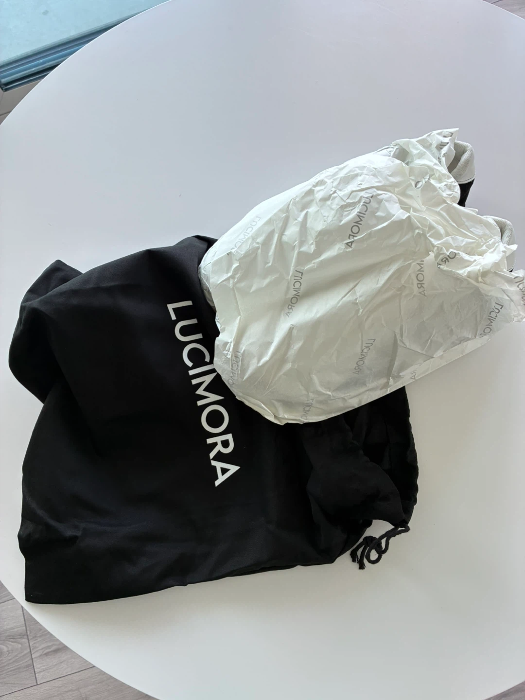 New Lucimora Black and White Suede Sneakers - photo 3
