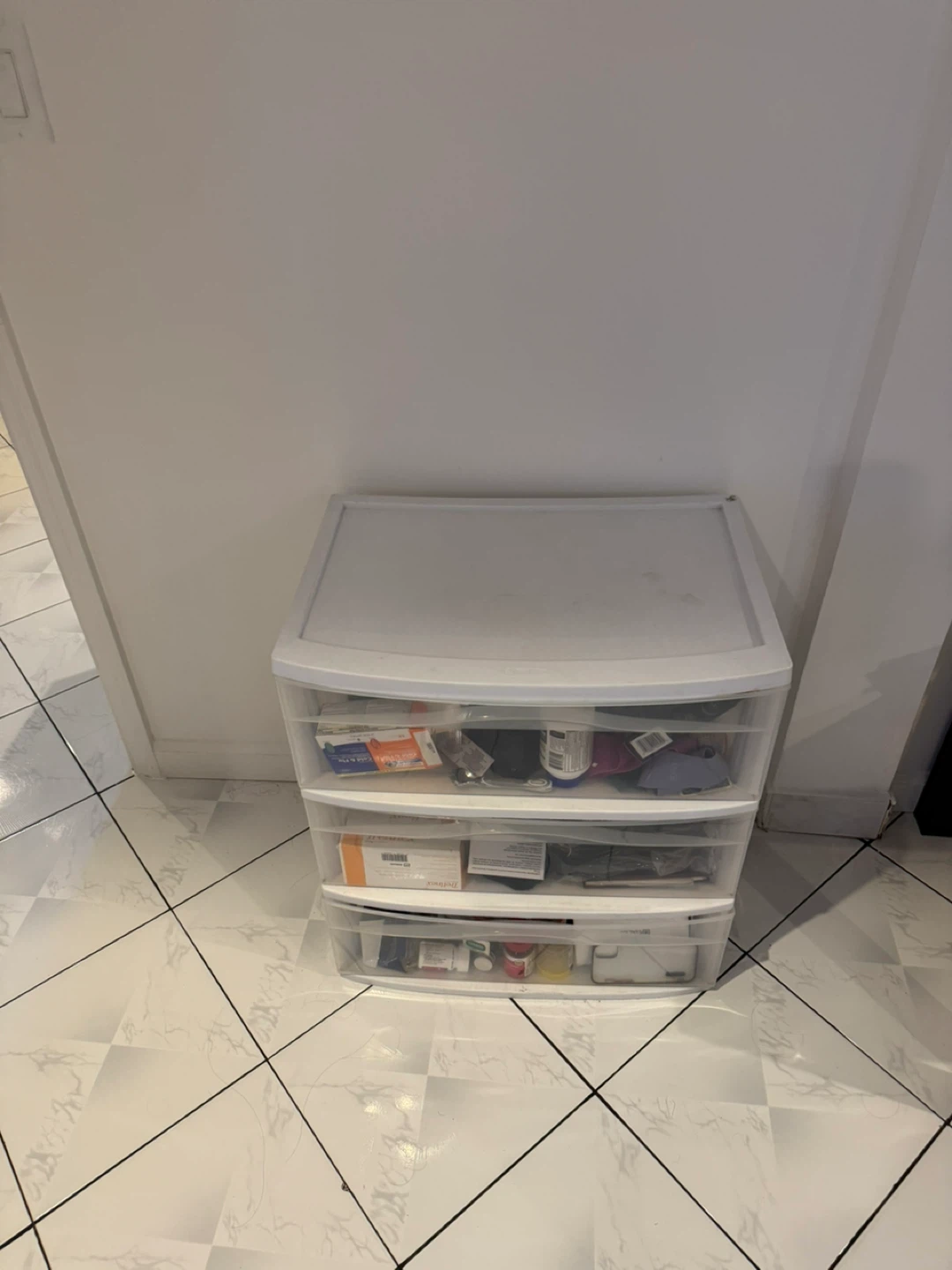 Sterilite 3 Drawer Organizer Unit