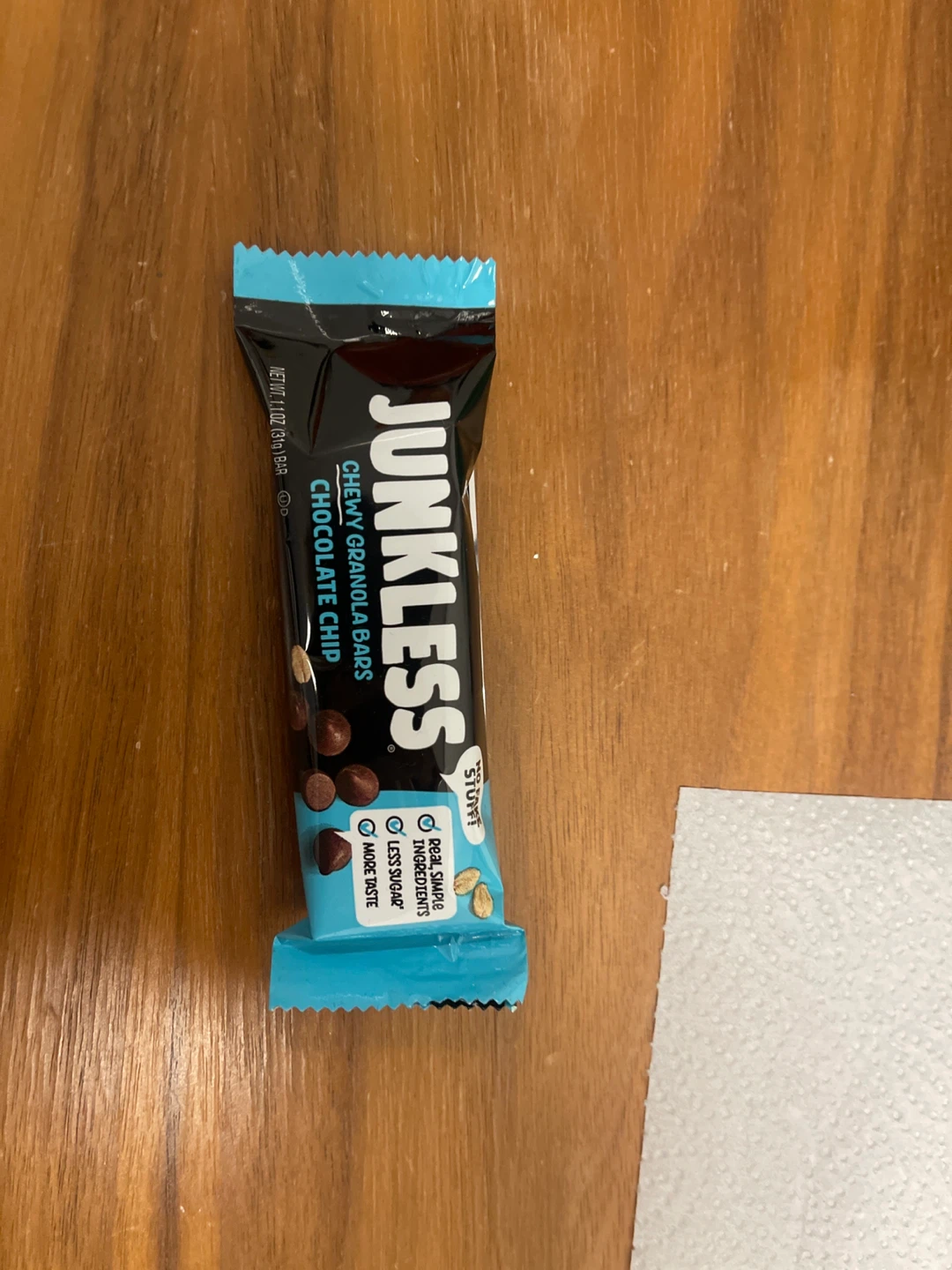 Junkless Chocolate Chip Chewy Granola Bars