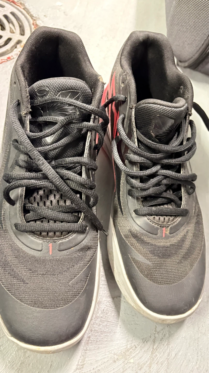 Puma Running Shoes - Black/Red, US 10.5 - photo 2