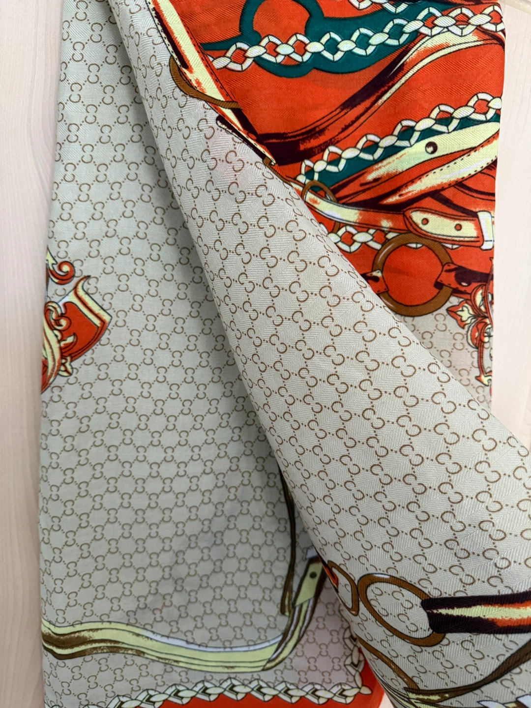Designer Print Scarf Large - photo 2