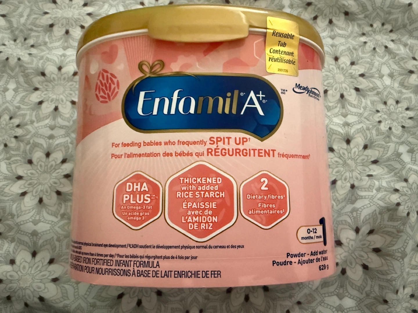 Enfamil A+ Infant Formula Powder - 629g