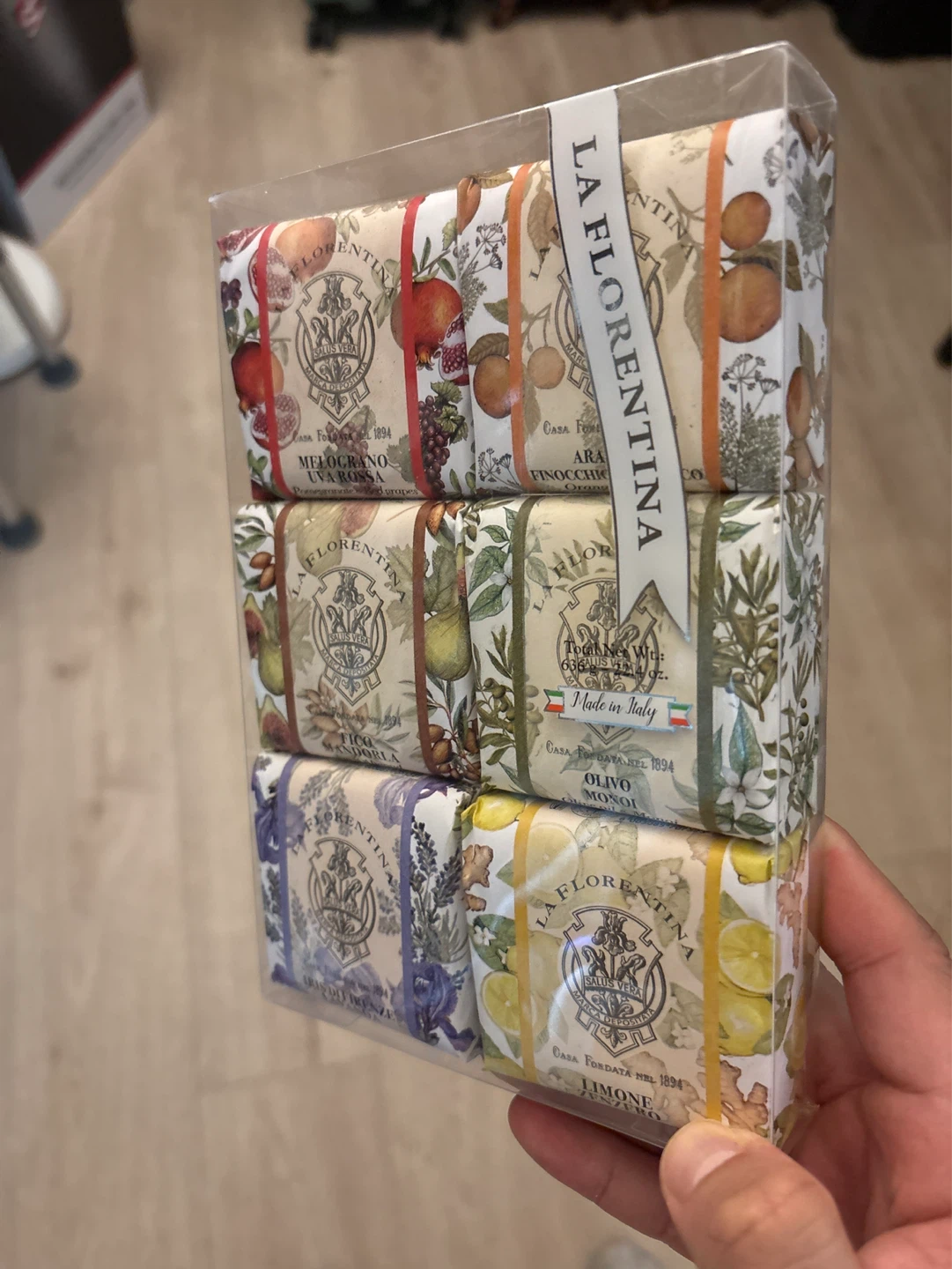 La Florentina 6-Piece Soap Set