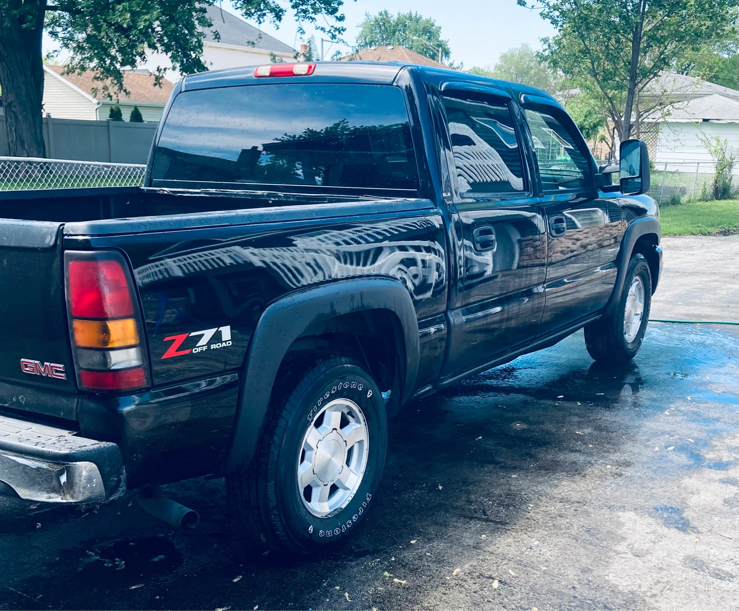 Black GMC Sierra 1500 Z71 Off-Road Pickup Truck - photo 2