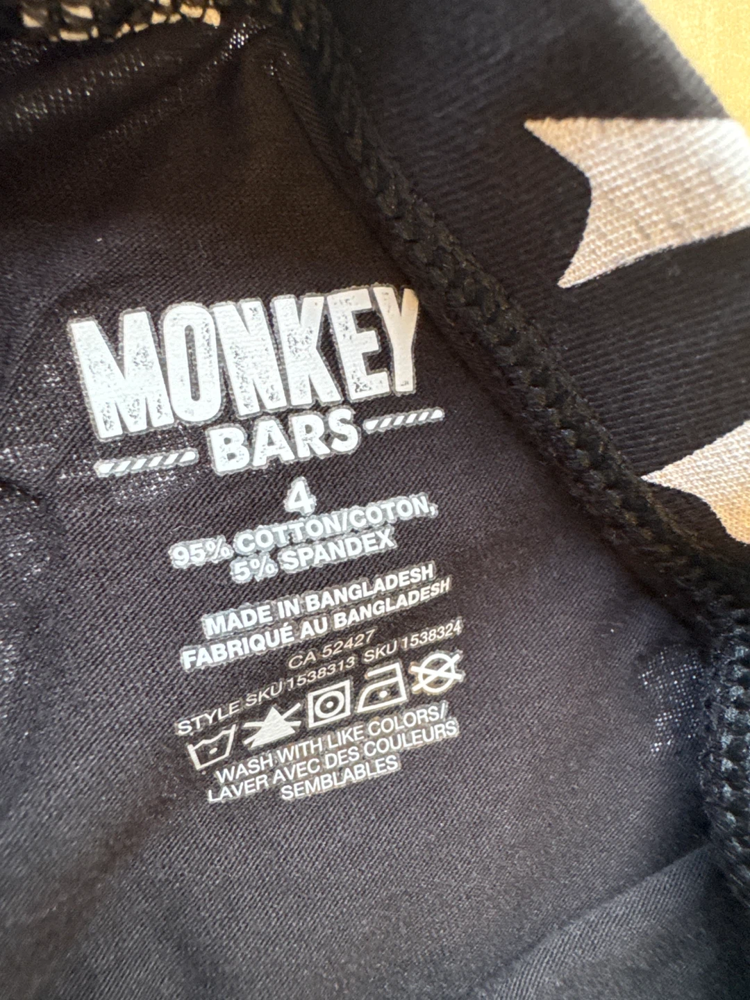 Monkey Bars Red Velour Top & Black Bow Leggings Set - 24 Months - photo 3
