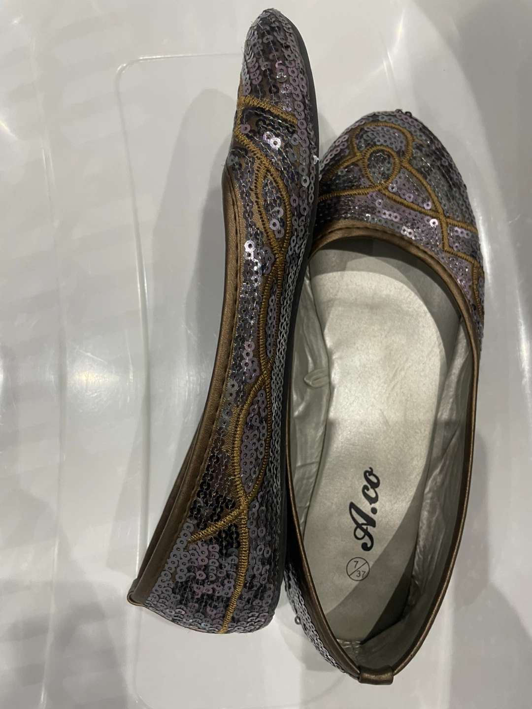 A.co Sequin Ballet Flats - photo 2