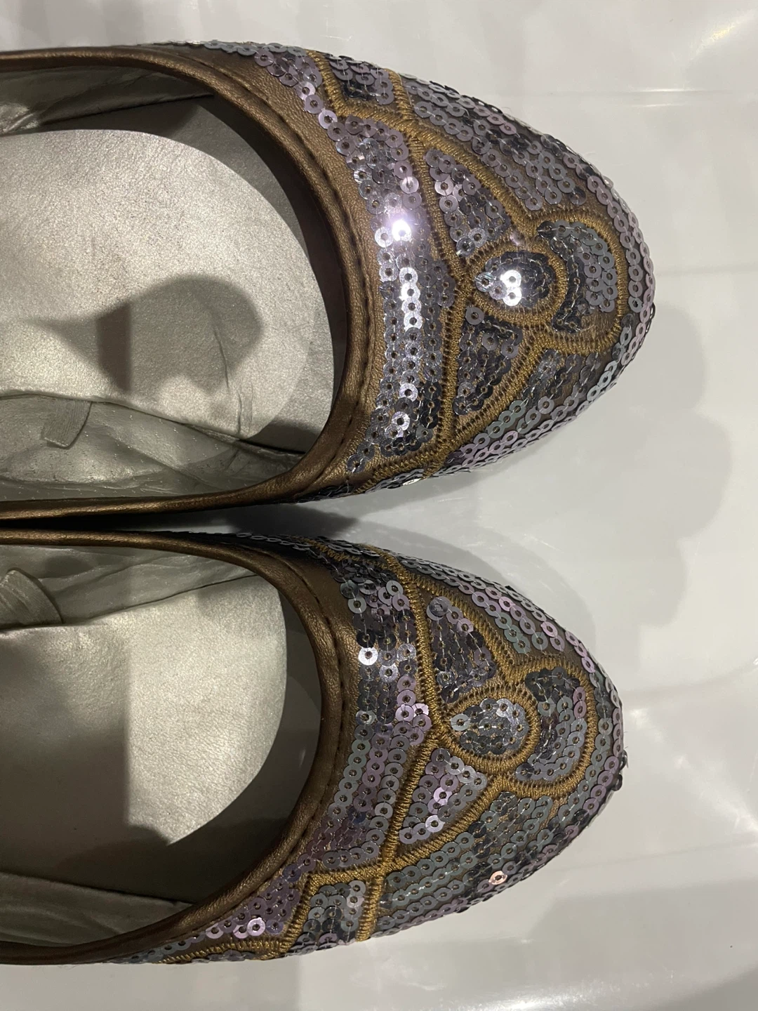 A.co Sequin Ballet Flats - photo 3