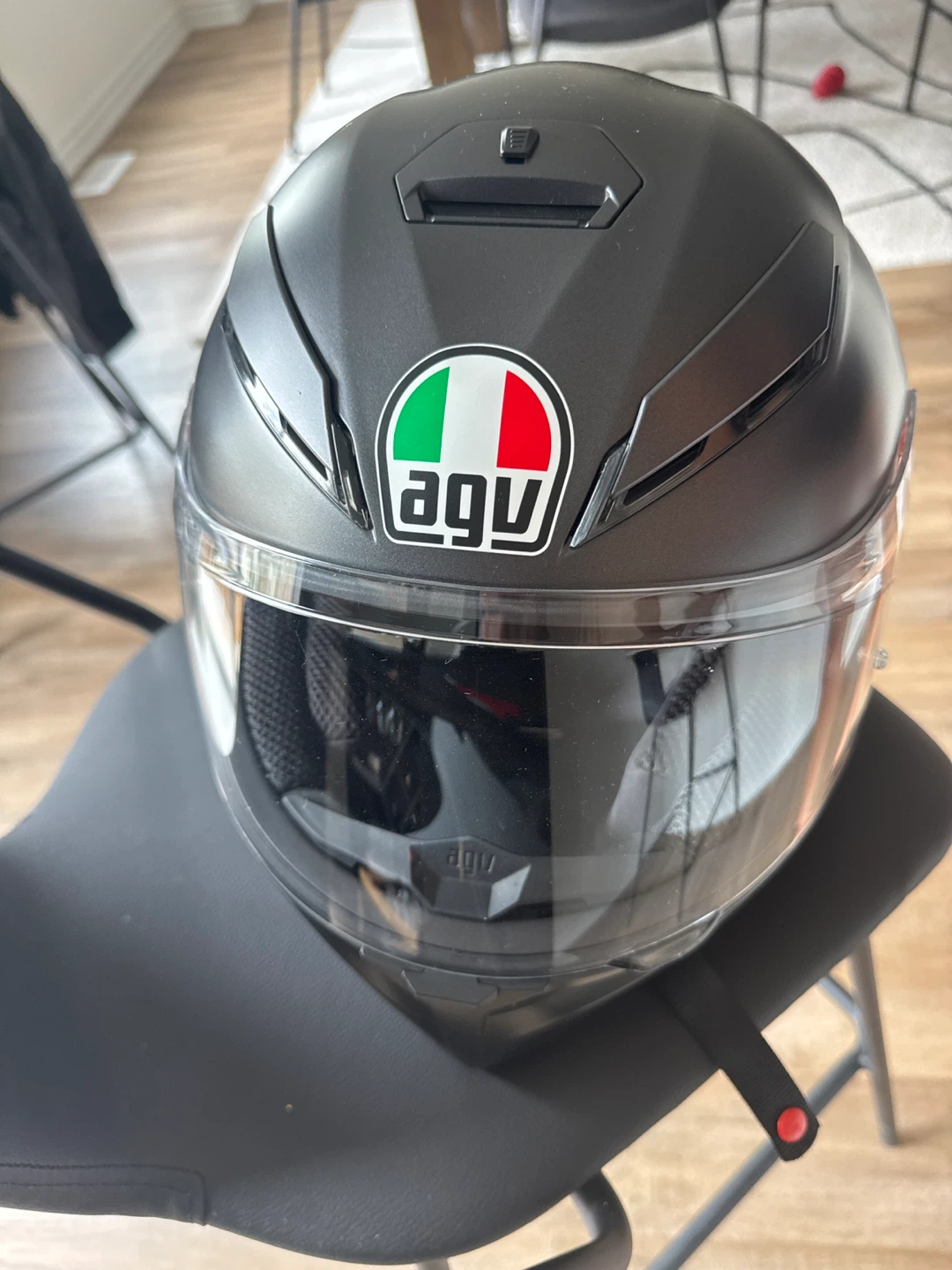 AGV Motorcycle Helmet Matte Black