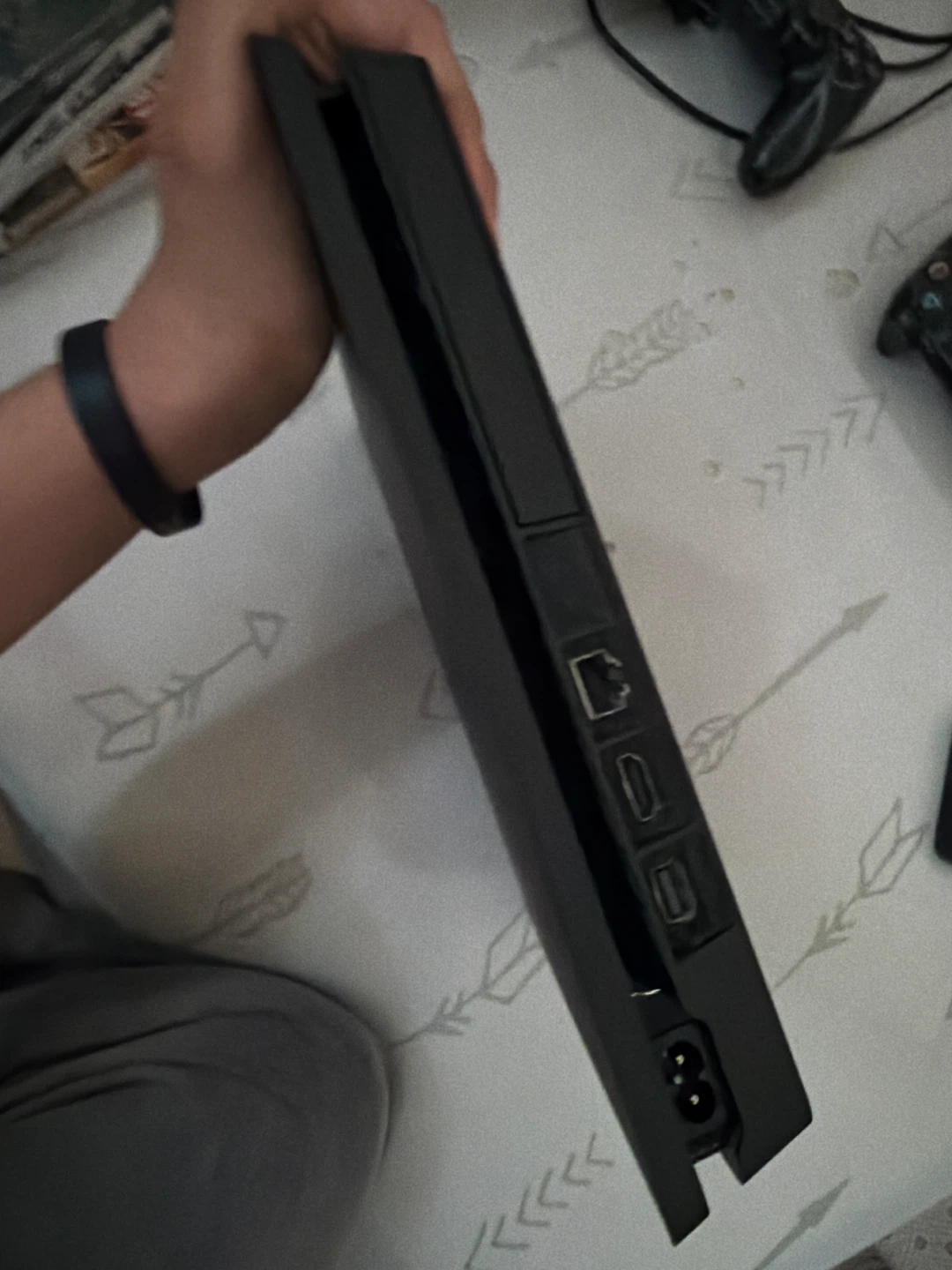 Sony PlayStation 4 Console with Two Controllers - photo 3
