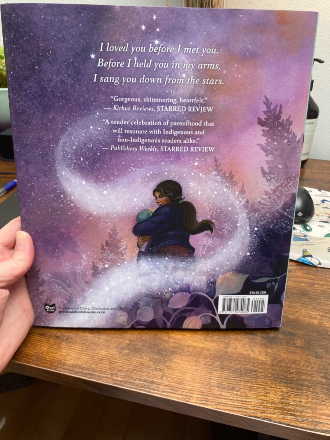 I Sang You Down from the Stars Young Childrens Book - photo 2