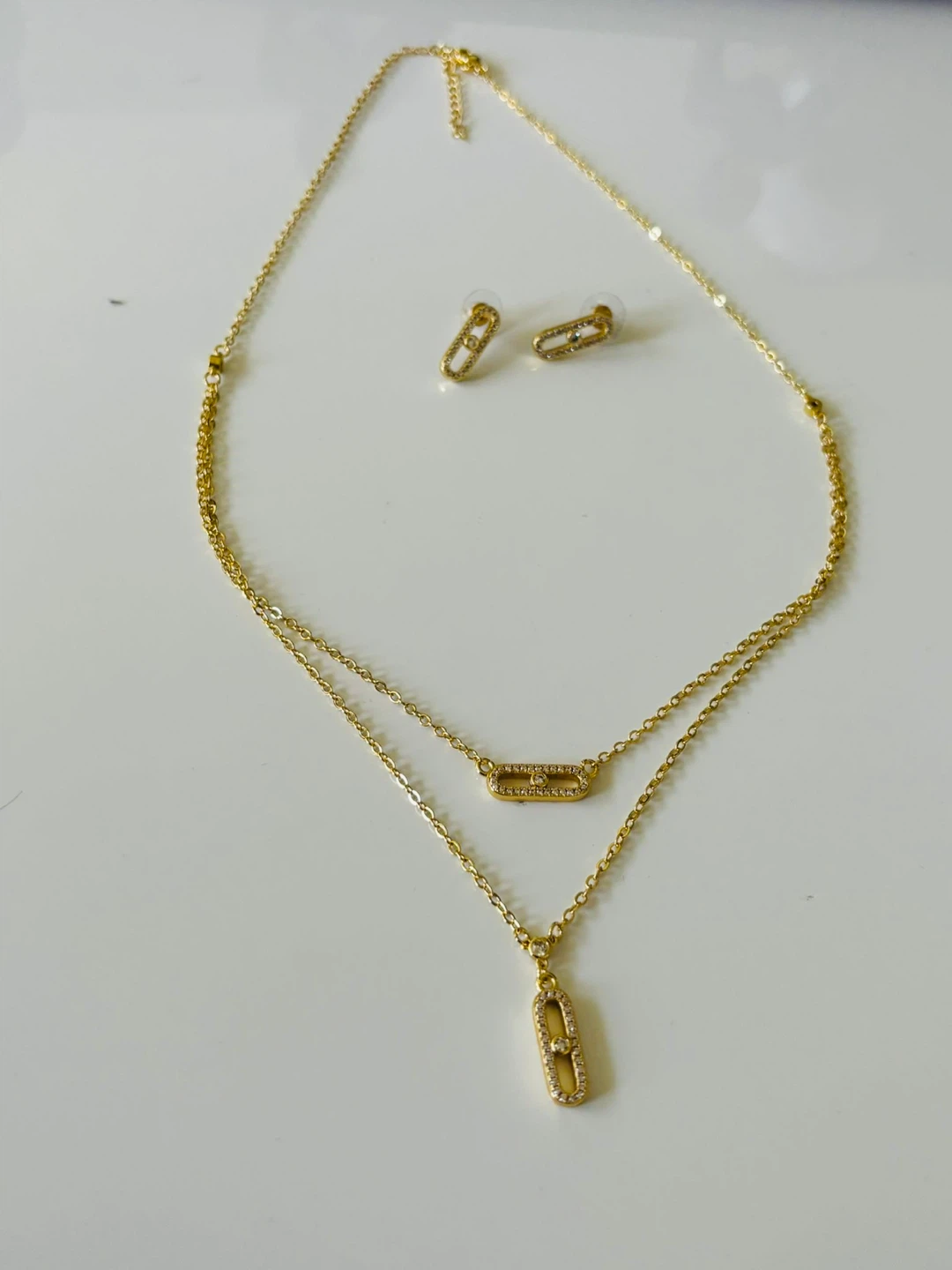 Set (earring , necklace.ring and bracelet
