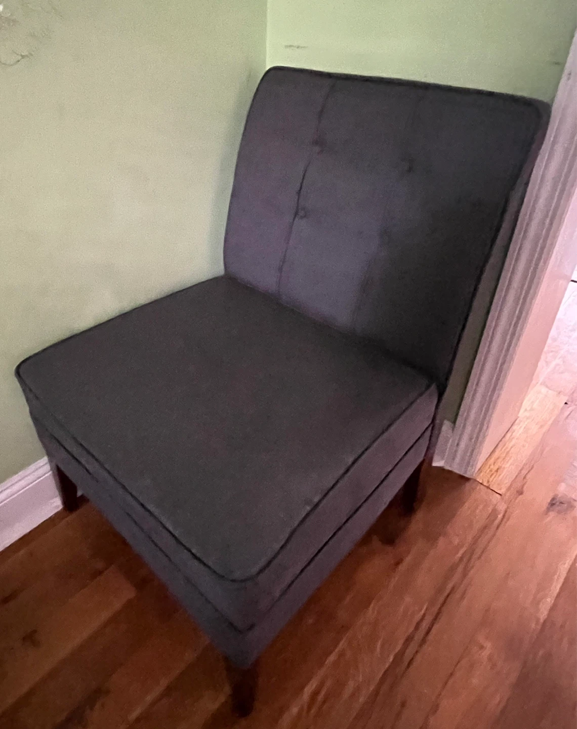 Dark Gray Accent Chair - photo 2