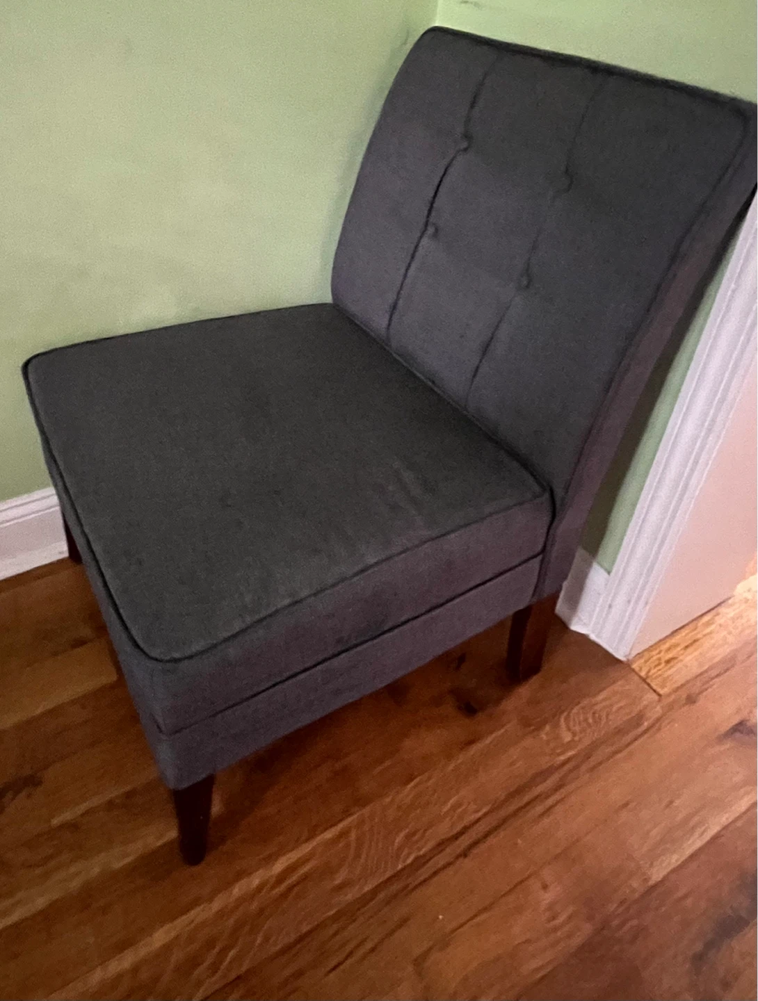 Dark Gray Accent Chair