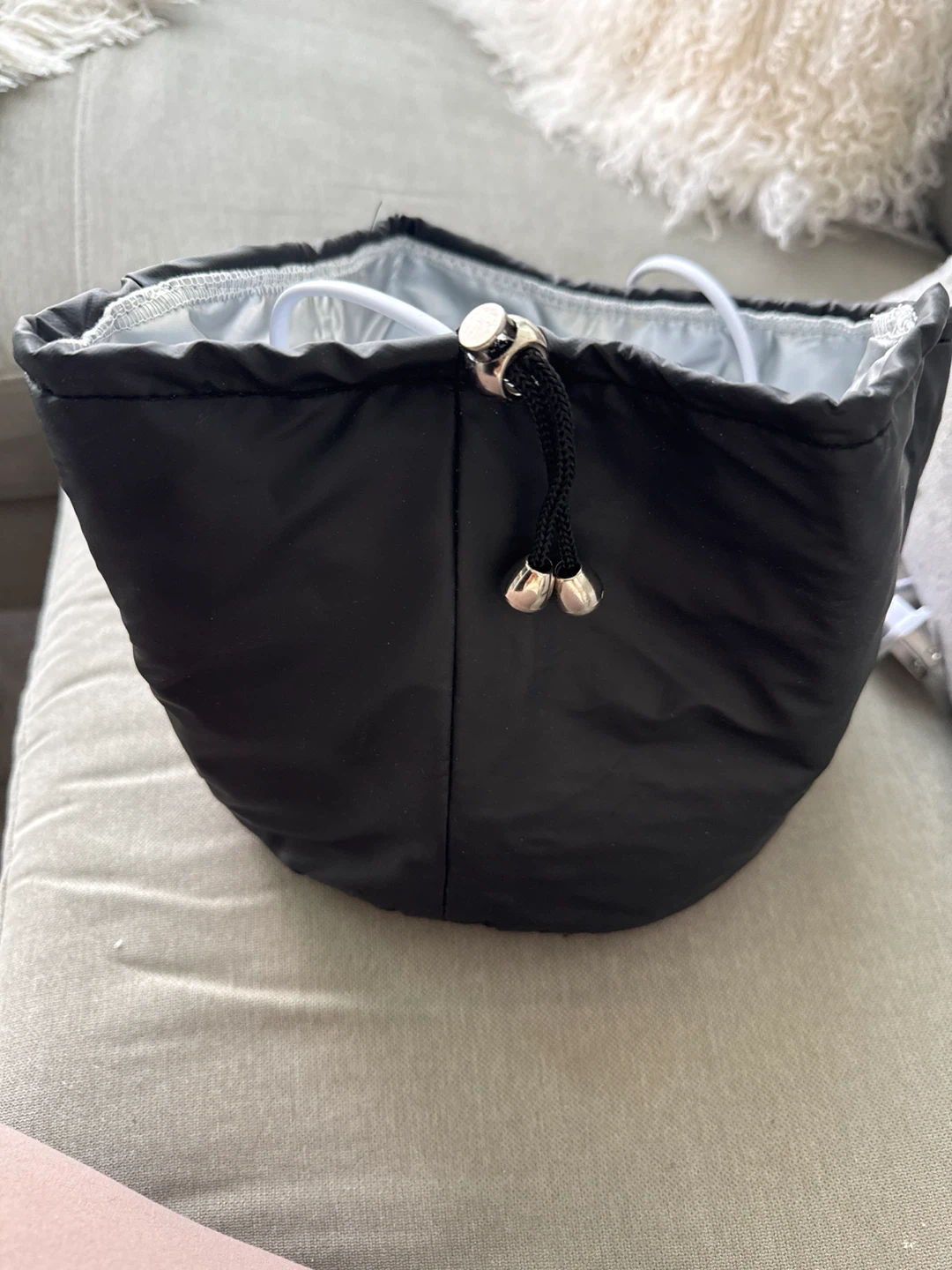 Black Hair Steamer Cap with Heating Tool - photo 2