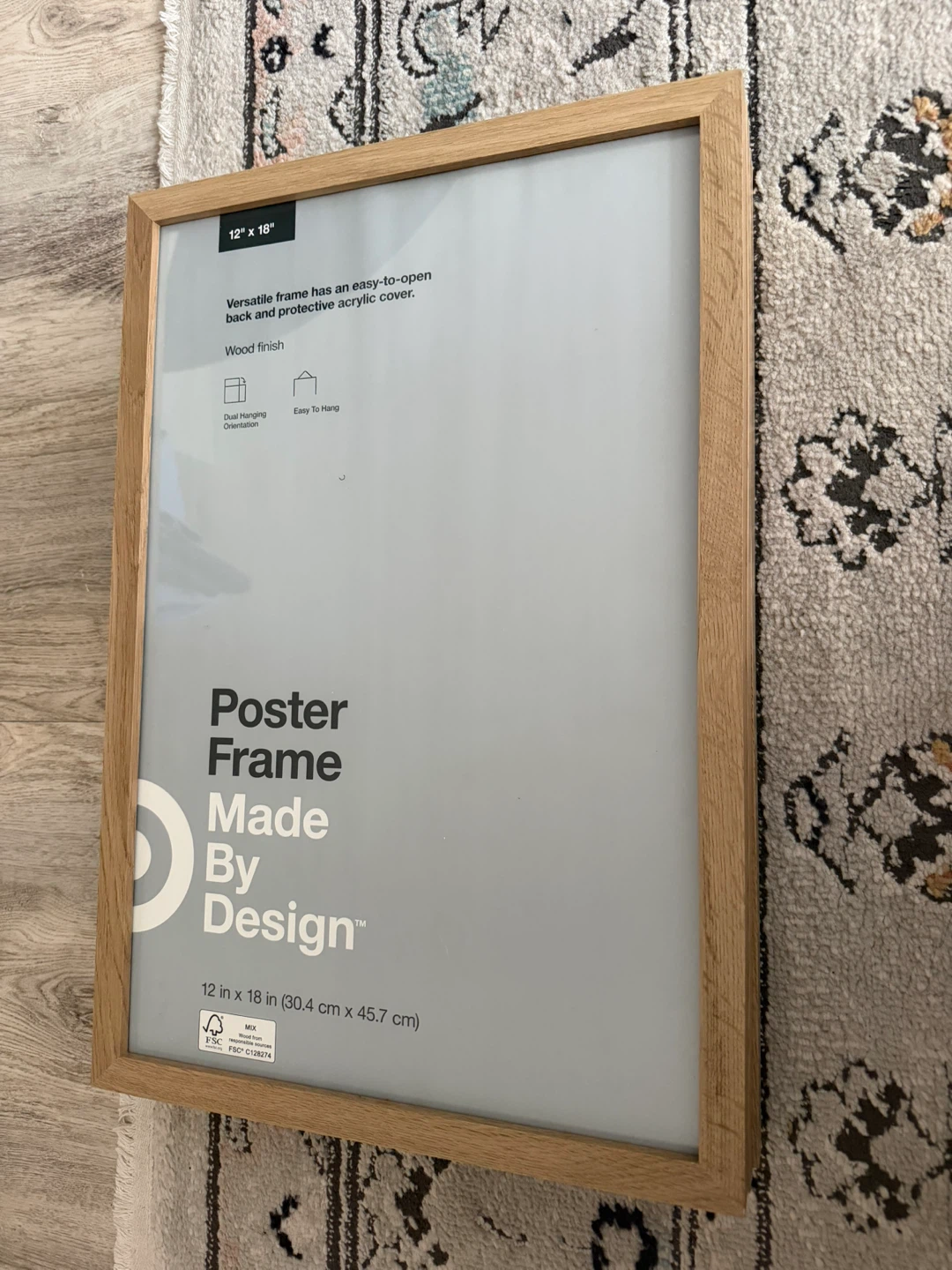 FOUR Target Made By Design Poster Frame 12" x 18" - photo 4