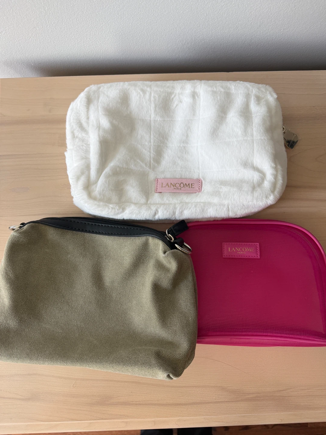 Lancôme Cosmetic Bags Set - 3 Pieces $5 all - photo 2
