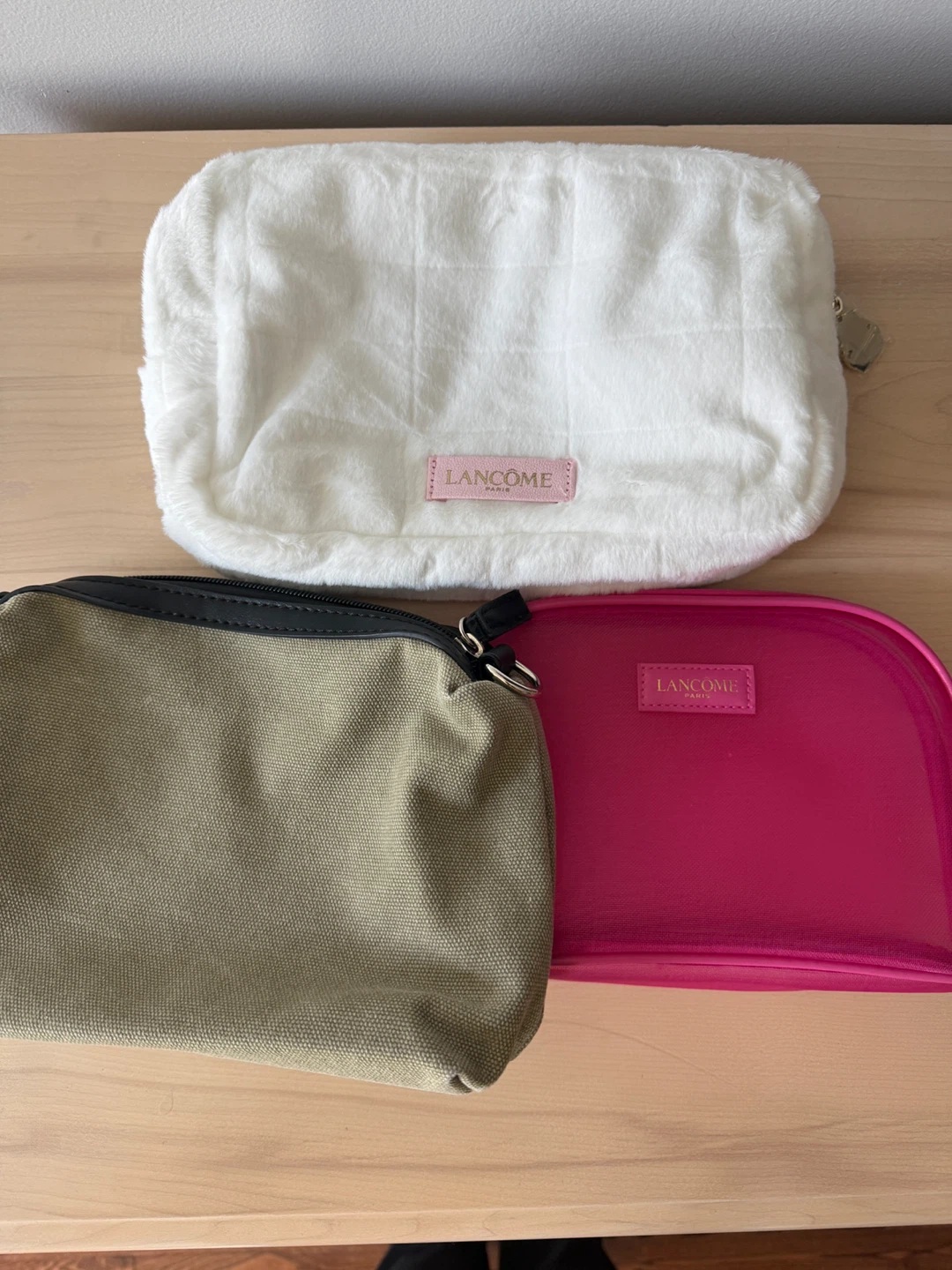 Lancôme Cosmetic Bags Set - 3 Pieces $5 all