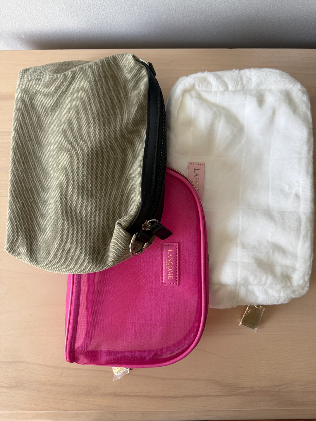 Lancôme Cosmetic Bags Set - 3 Pieces $5 all - photo 3