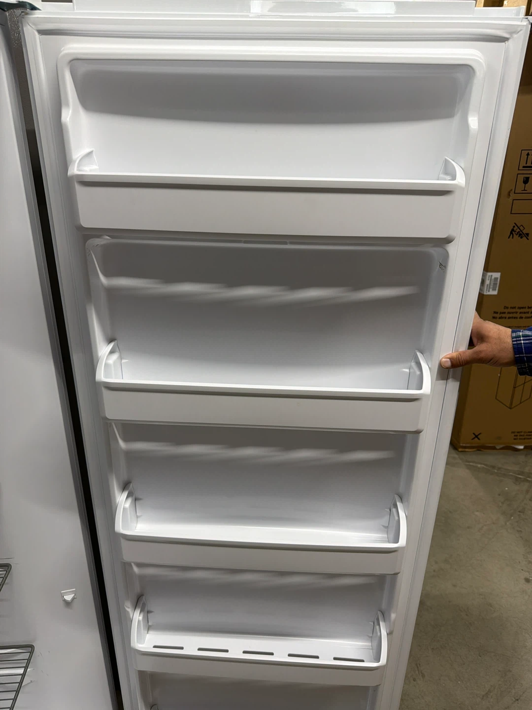 Frigidaire White Upright Freezer - photo 4