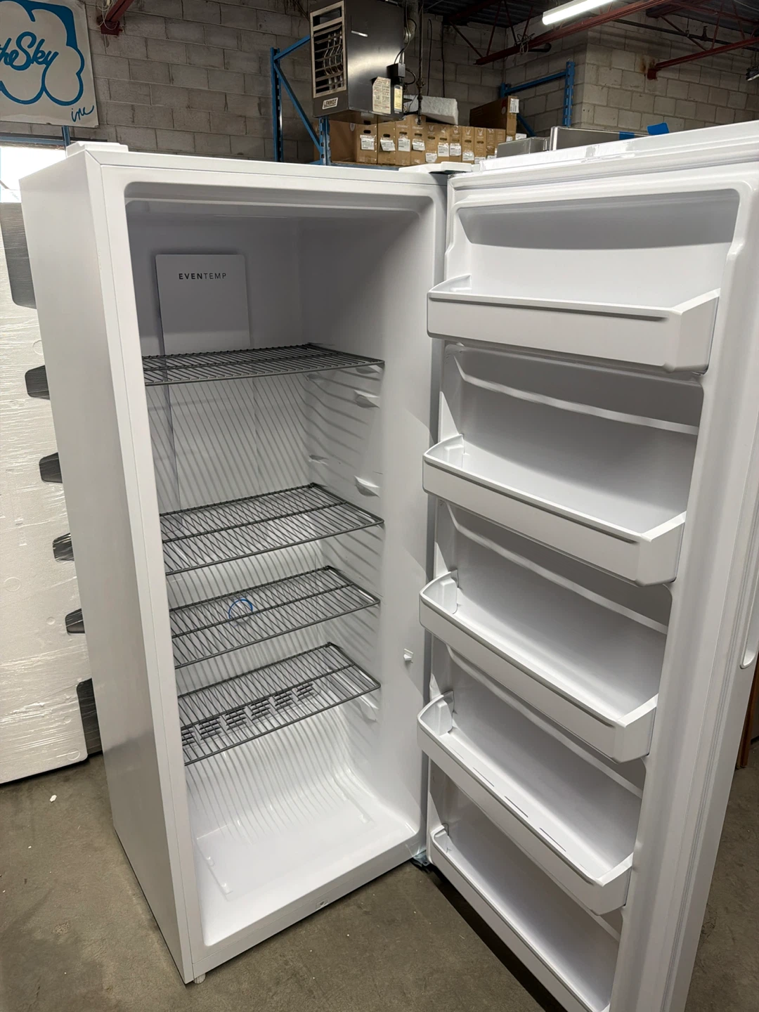 Frigidaire White Upright Freezer - photo 2