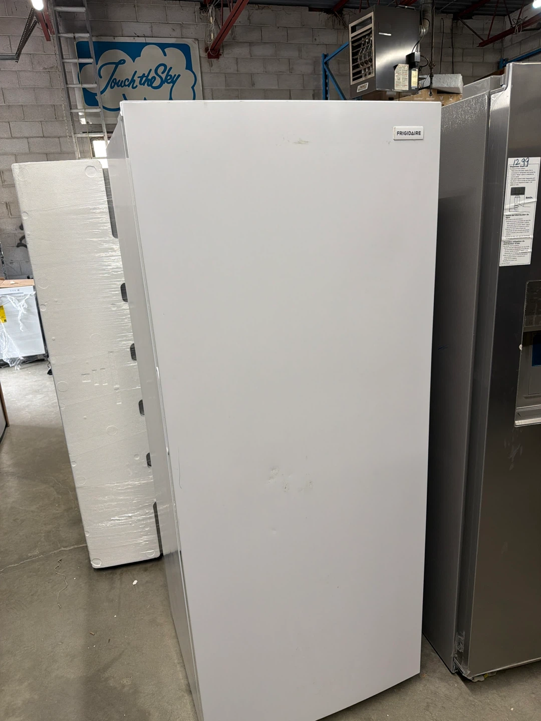 Frigidaire White Upright Freezer