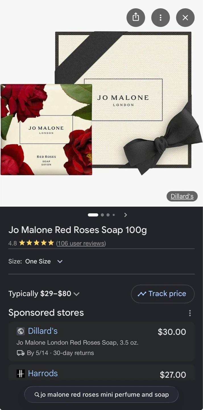 Jo Malone London Red Roses Soap - photo 2