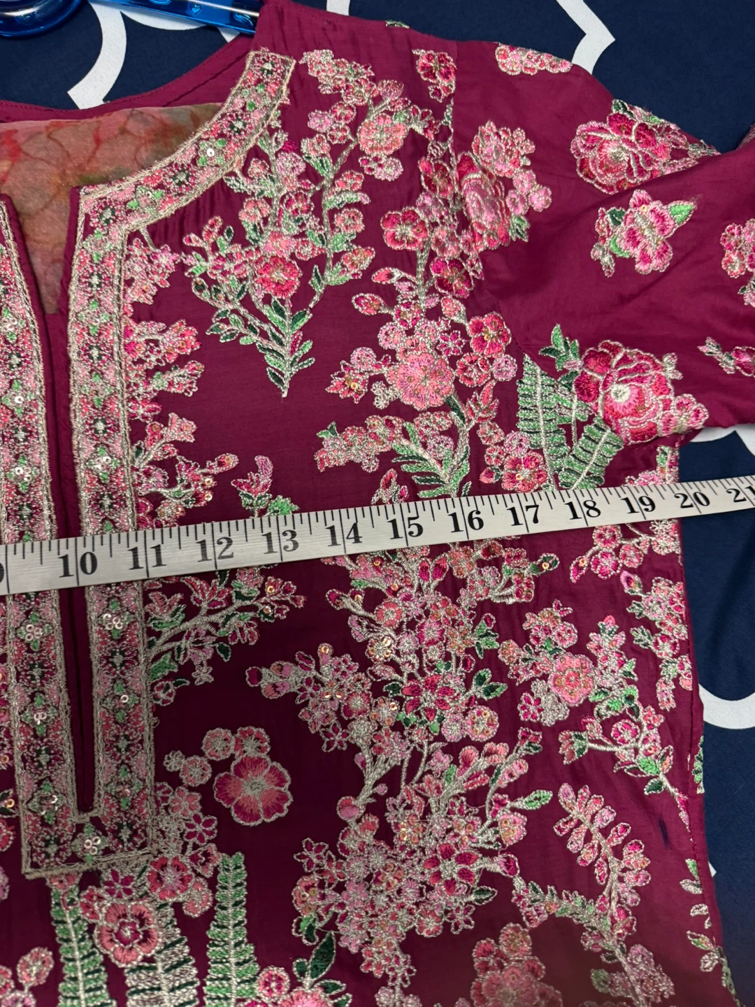 Hussain rehar Pakistan suit size small - photo 4