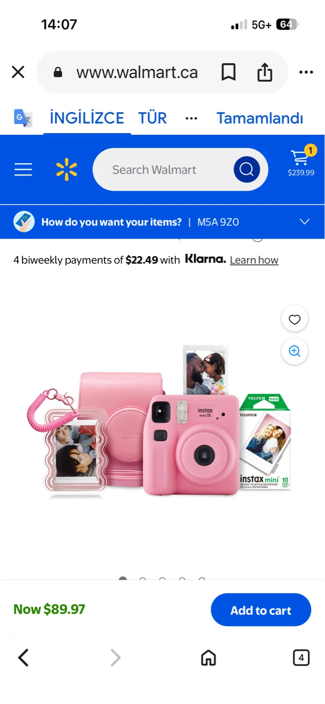 Fujifilm Instax Mini 12 Instant Camera - Lilac