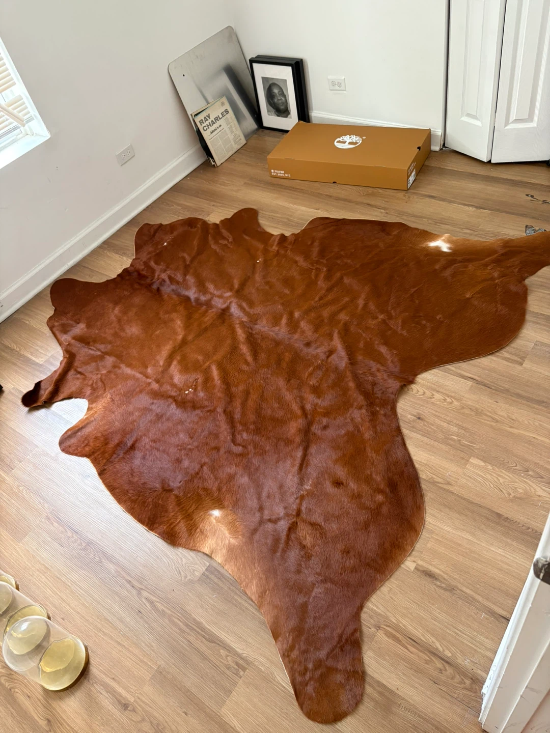 IKEA KOLDDBY Cowhide Rug - Brown - photo 2