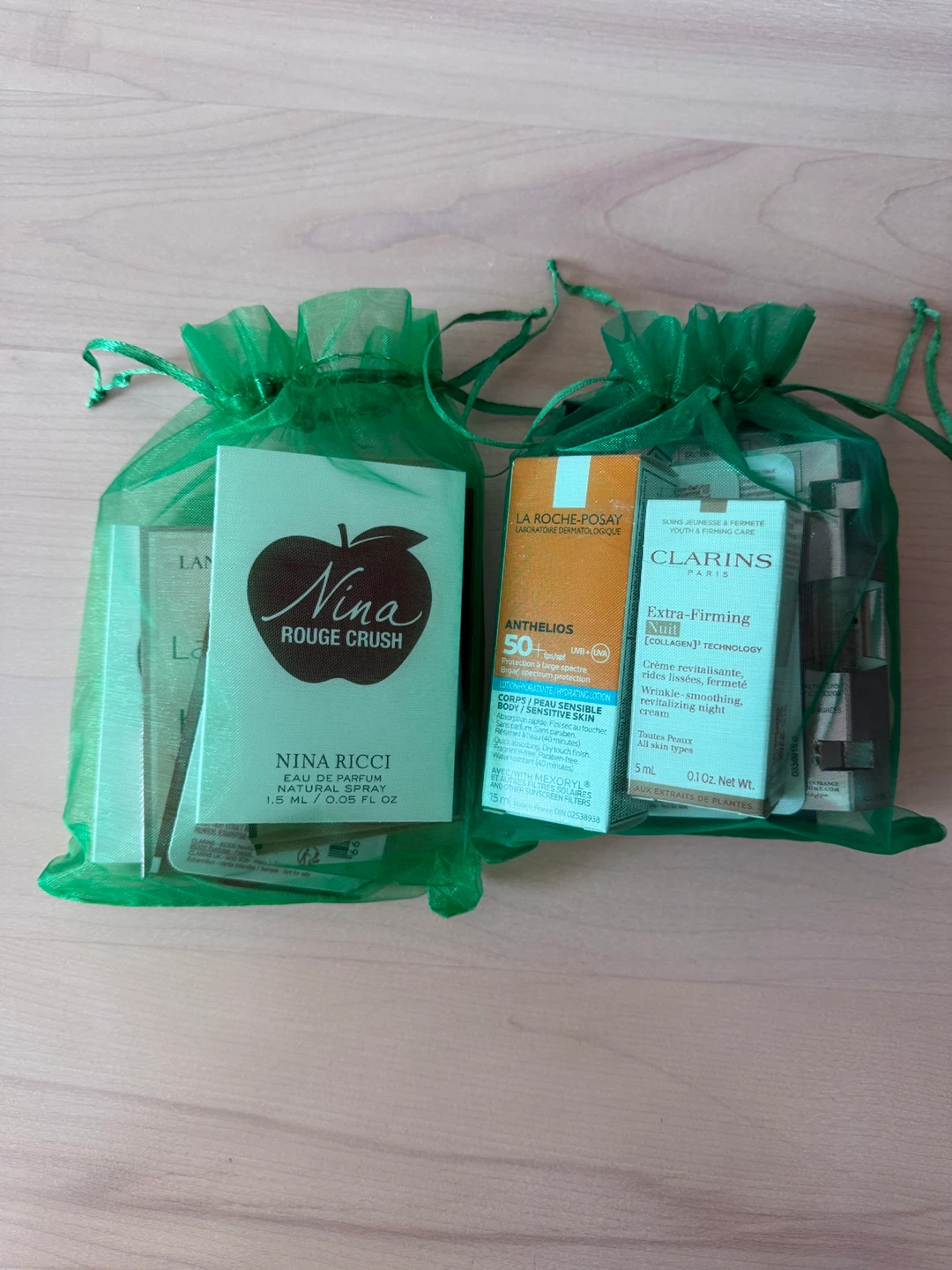 Assorted Beauty Sample Set 2 bags