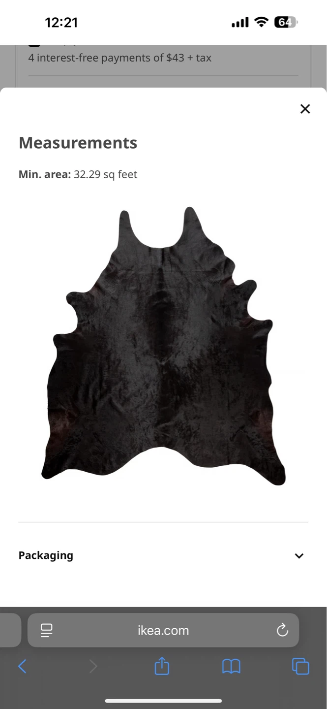 KOLDBY Cowhide Rug - photo 3