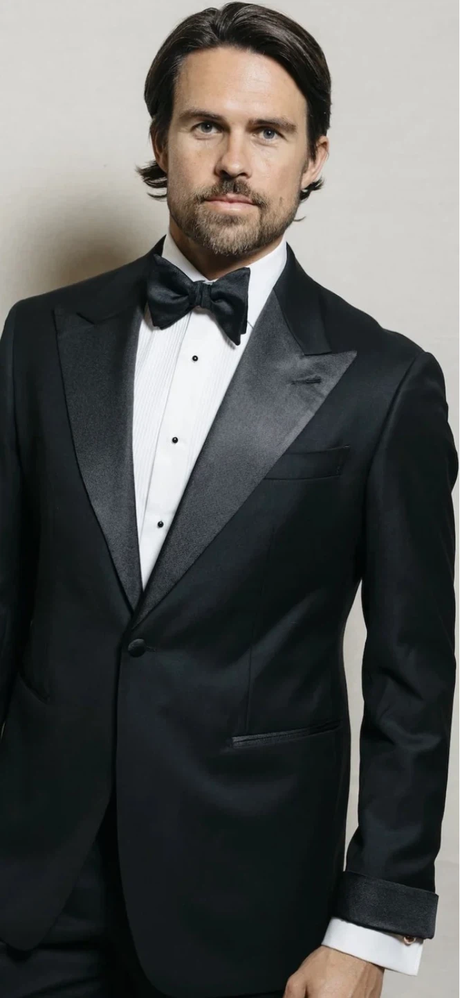 Himan Suit Black Tuxedo