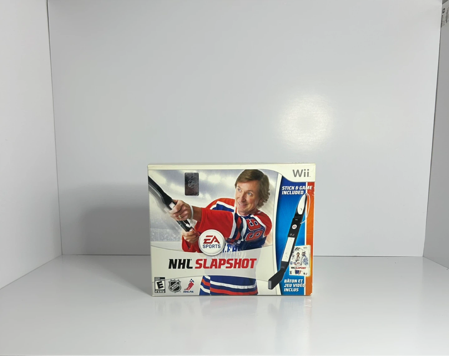 EA Sports NHL Slapshot for Wii with Hockey Stick