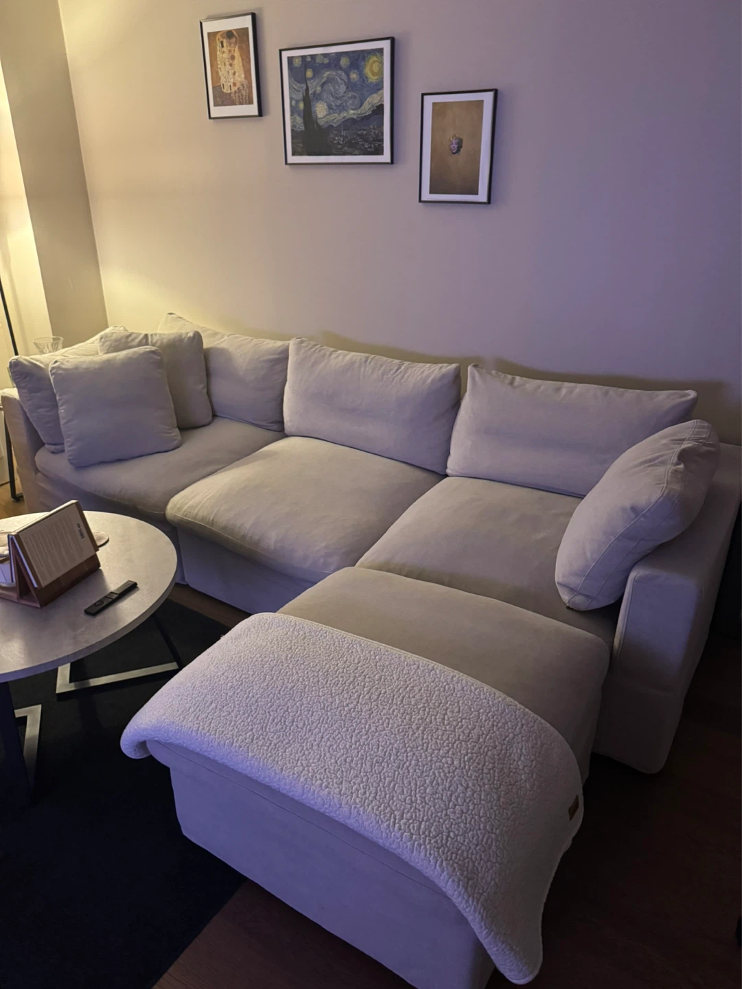 Sectional Sofa with Ottoman
