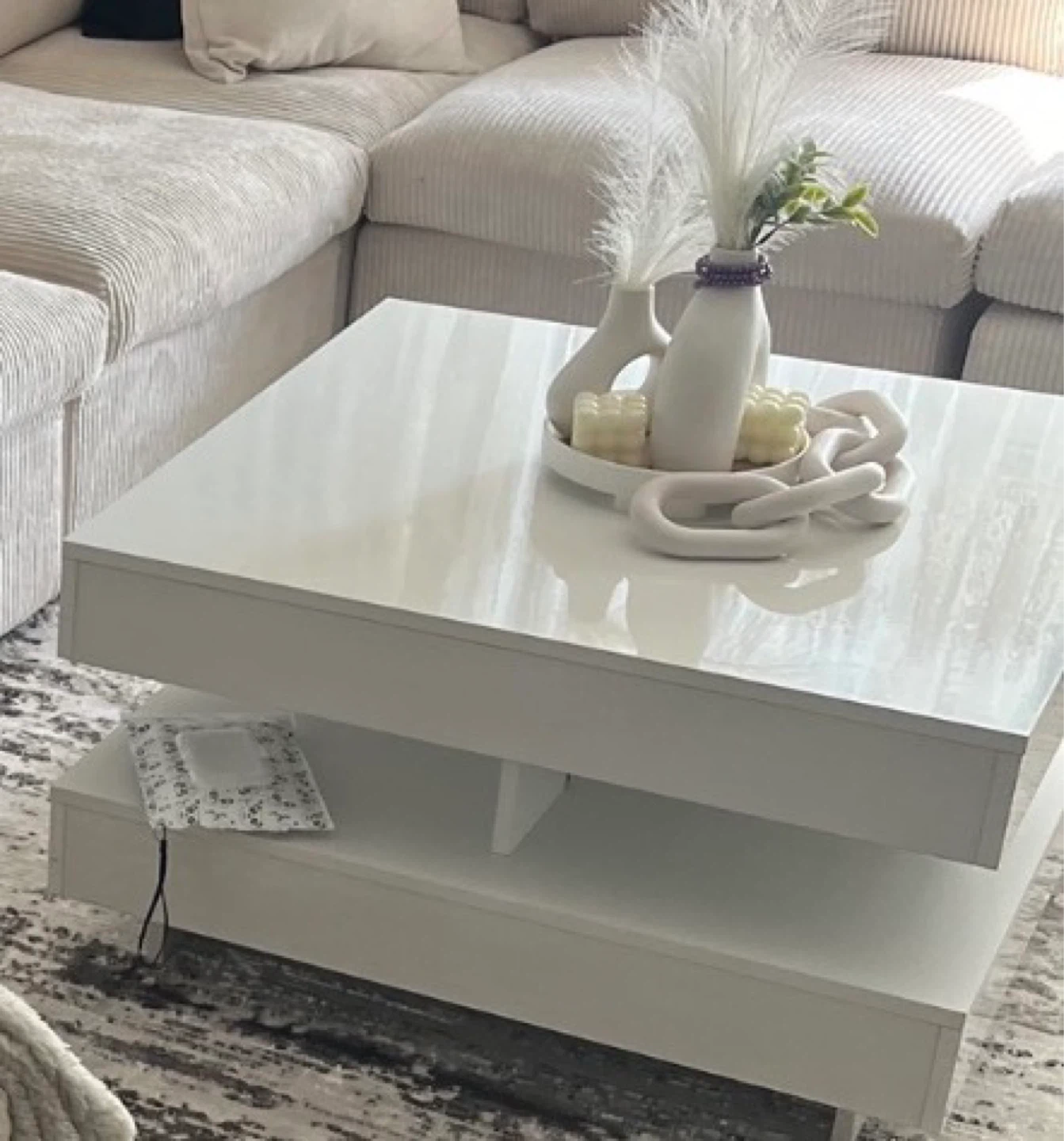 White Coffee Table