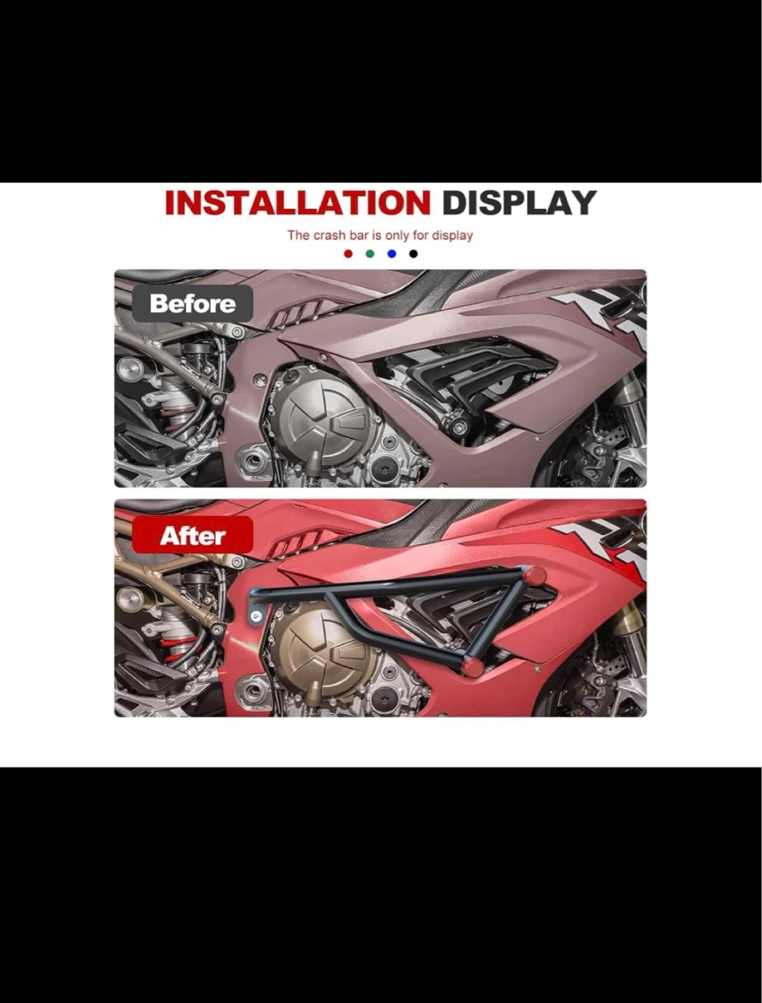 Red Aluminum Motorcycle Frame Sliders - photo 2
