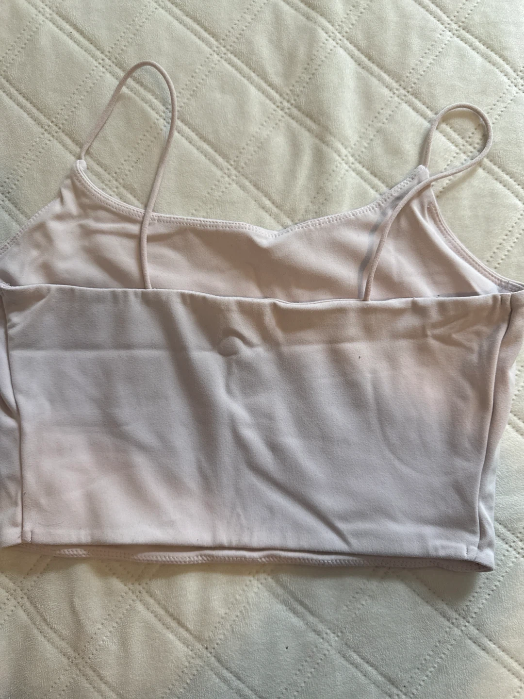 Garage Eva Cropped Cami Baby Pink - photo 2