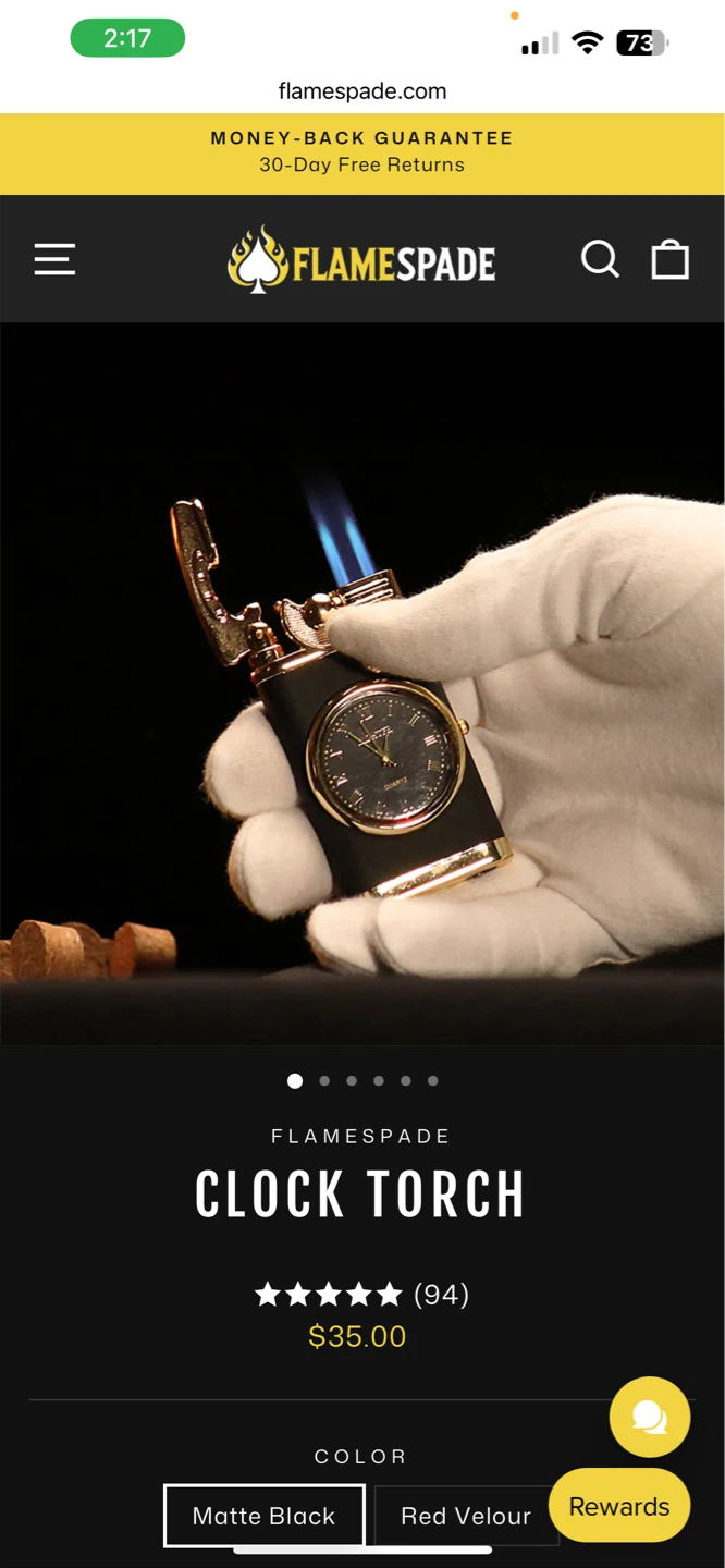 FlameSpade Lighter with Watch - photo 4