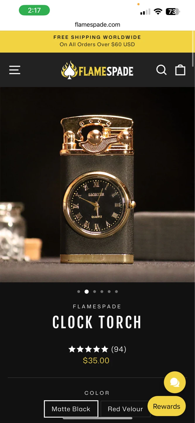 FlameSpade Lighter with Watch - photo 3