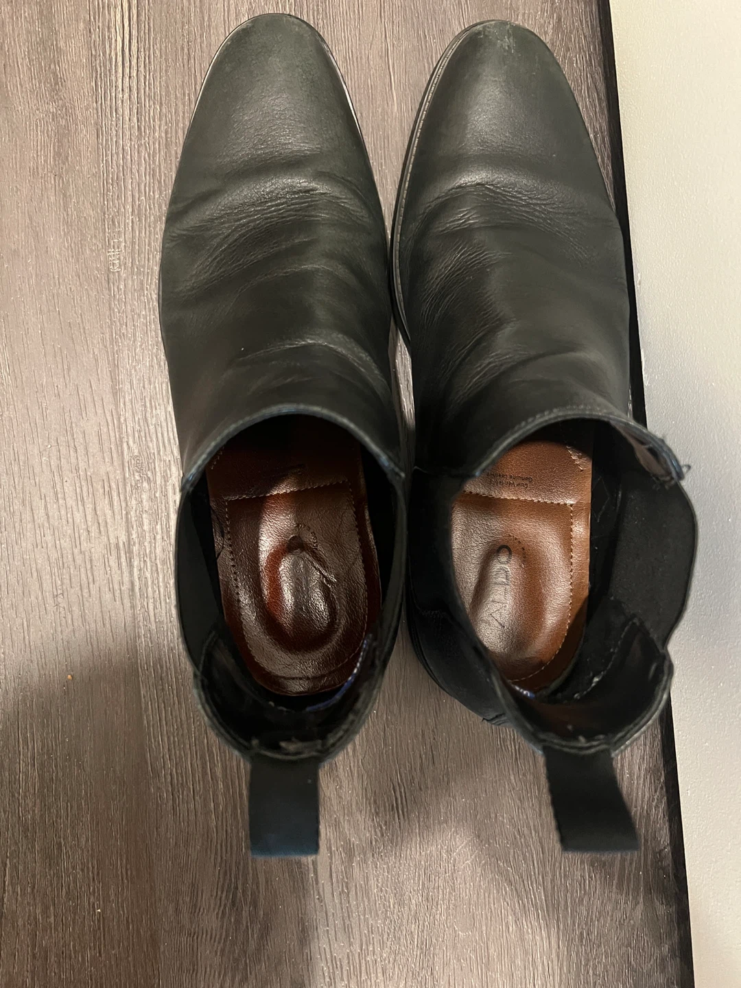 ALDO Black Leather Chelsea Boots - photo 4