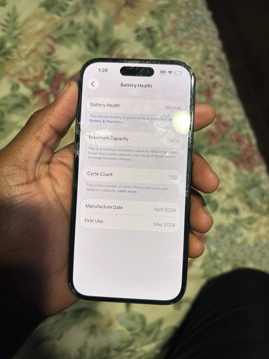 Apple iPhone 15 - Dark Grey