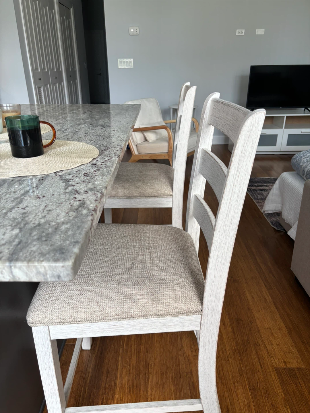 Set of 2 Counter Height Bar Stools