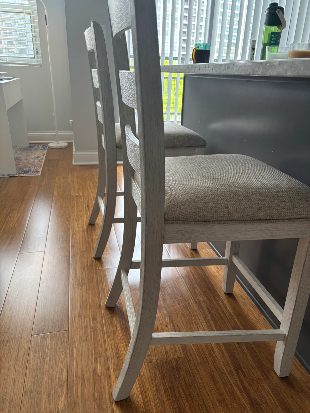 Set of 2 Counter Height Bar Stools - photo 2